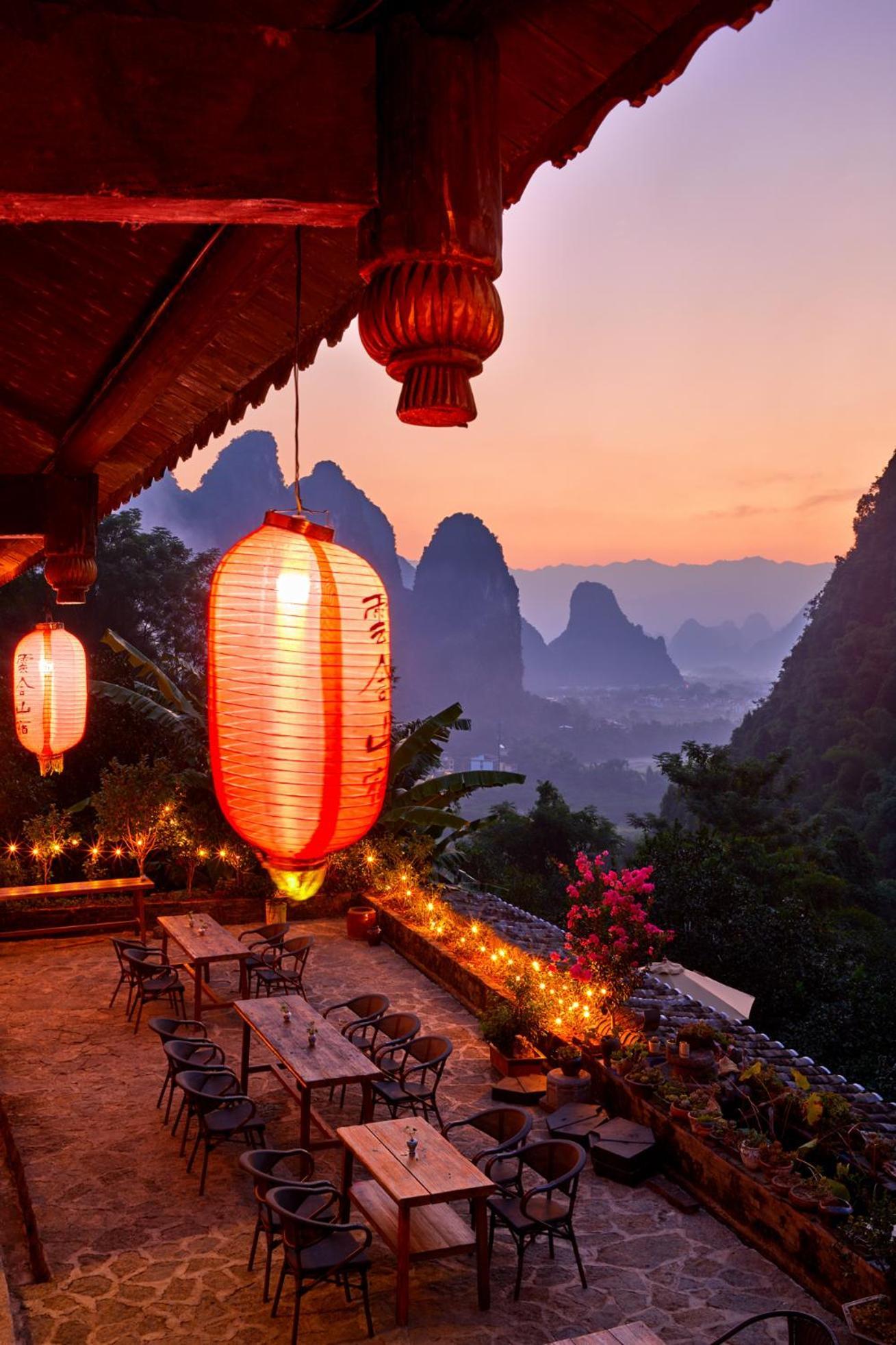Yangshuo Yunshe Mountain Guesthouse Eksteriør bilde