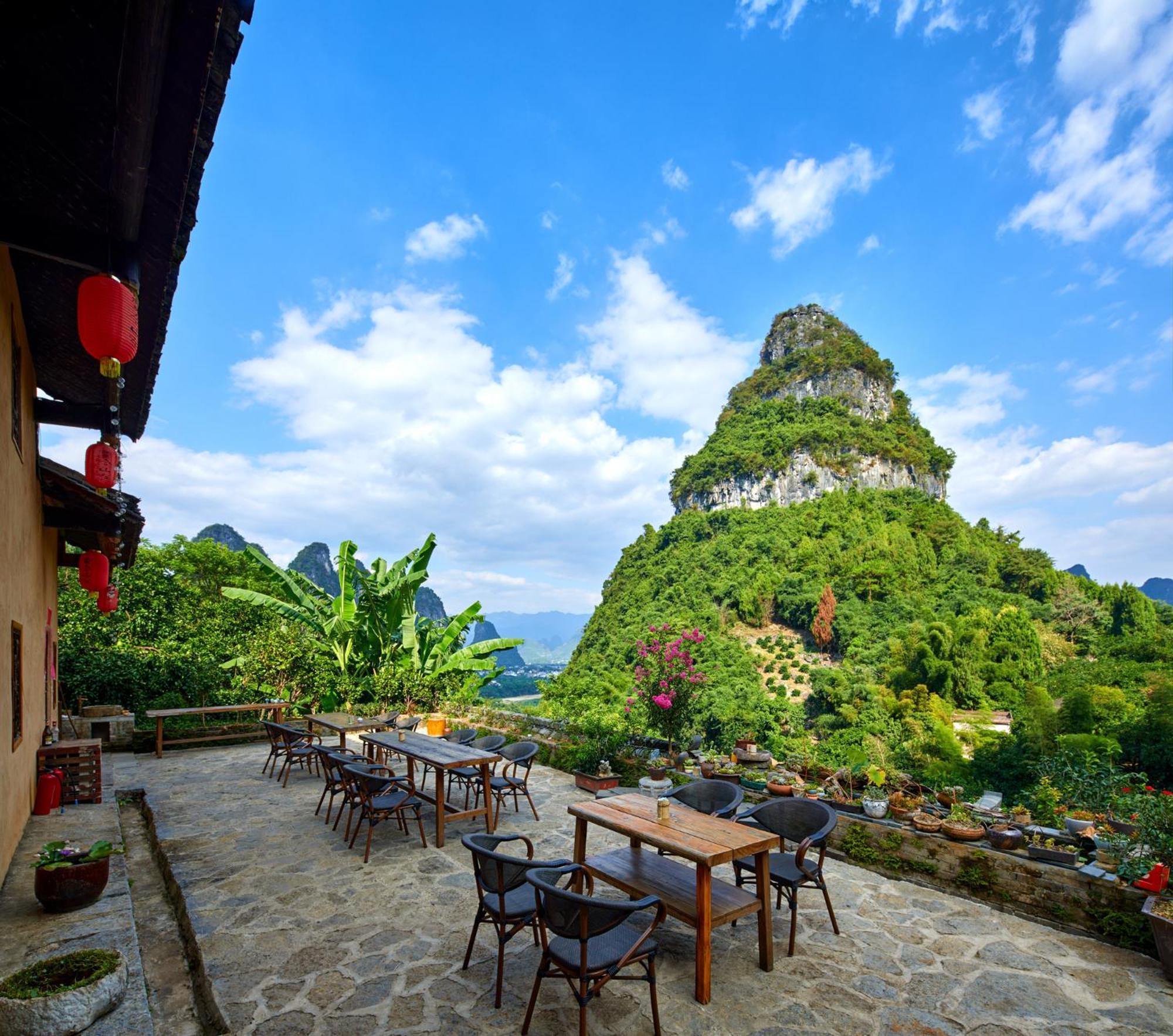 Yangshuo Yunshe Mountain Guesthouse Eksteriør bilde