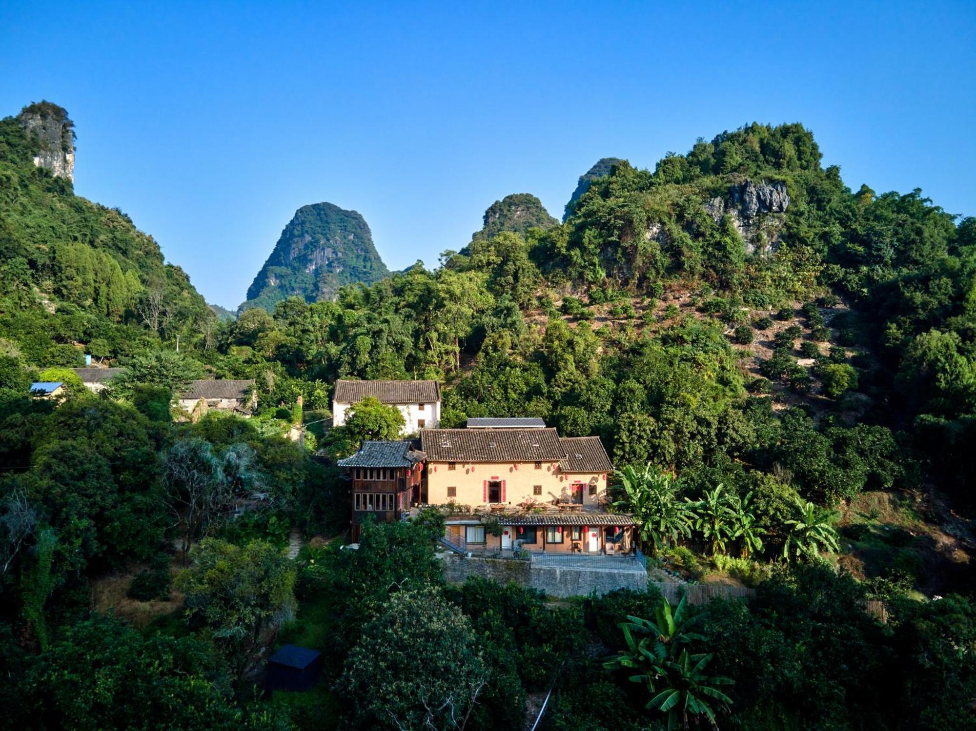 Yangshuo Yunshe Mountain Guesthouse Eksteriør bilde
