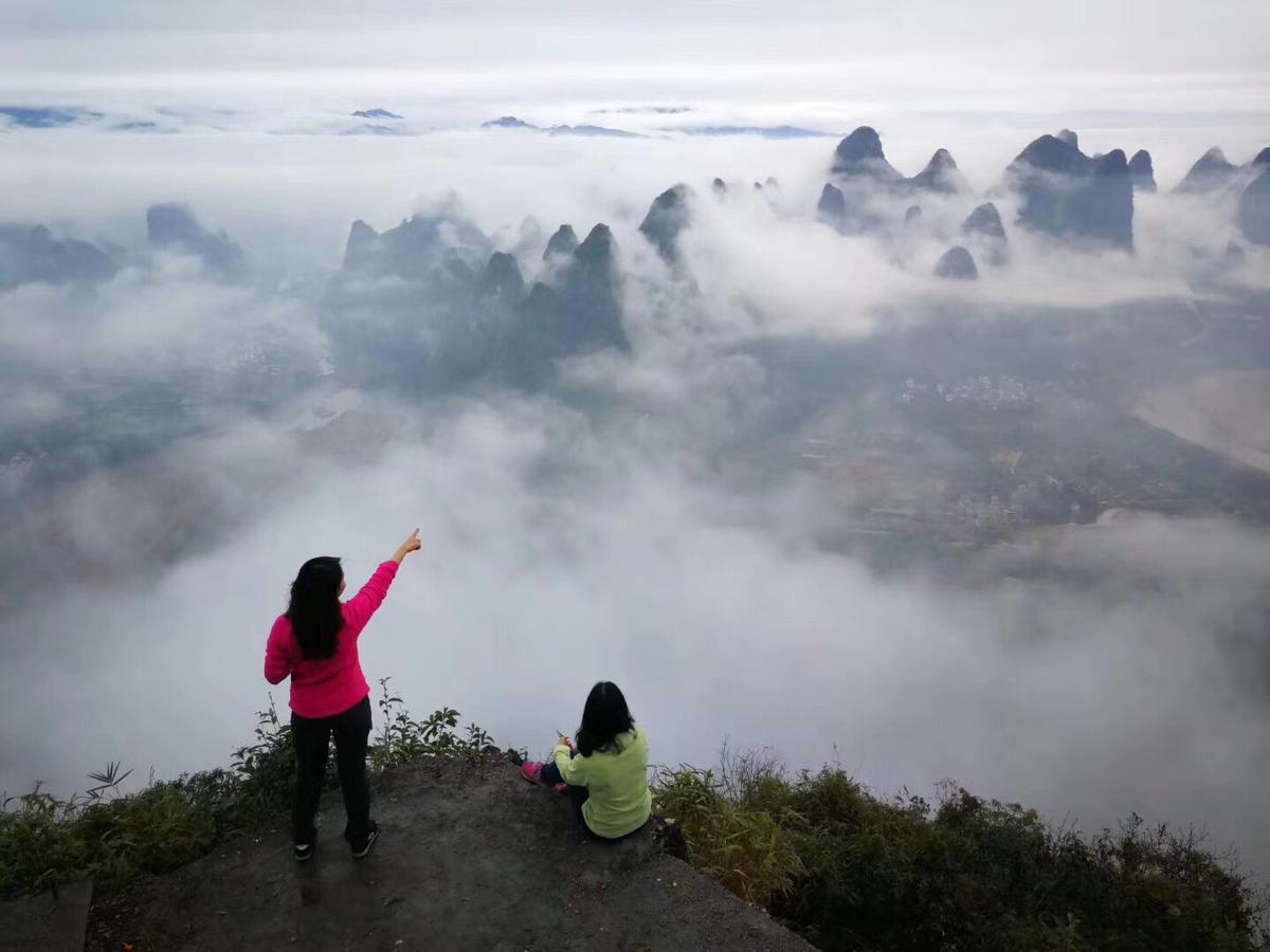 Yangshuo Yunshe Mountain Guesthouse Eksteriør bilde